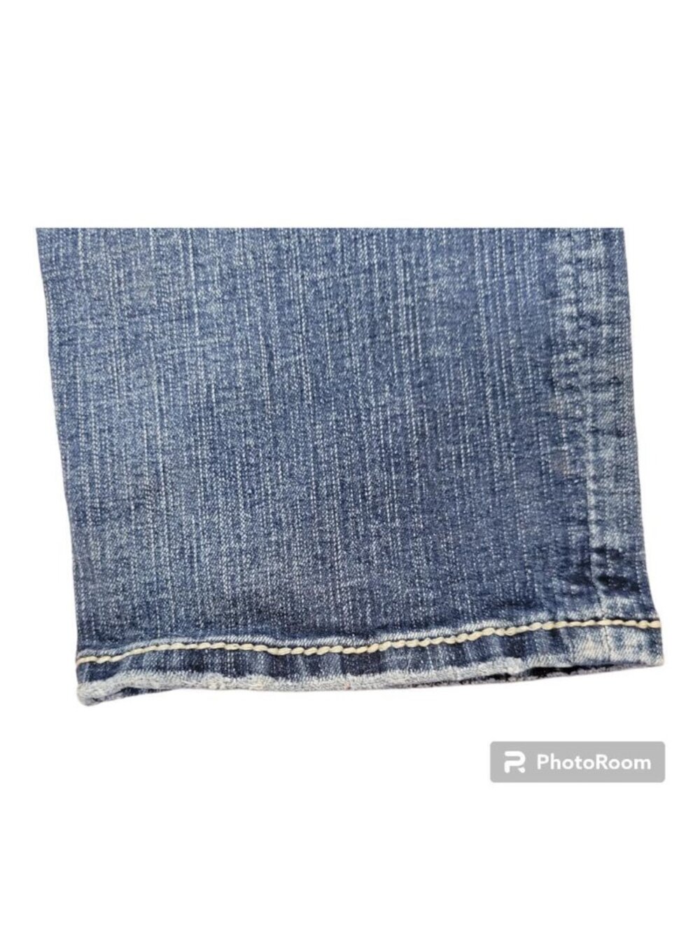 Maurices Distressed Blue Denim Jeans Size 13/14 Straight Leg Womens Casual Style - Picture 6 of 6